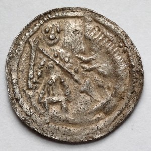 Boleslao III il Wrymouth, Denario - Lotta con il drago