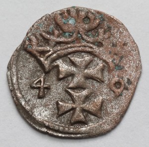 Sigismund II Augustus, Denarius of Gdansk 1549