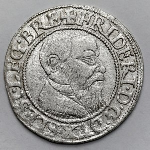 Silesia, Frederick II, Grosz 1543, Legnica - in coat