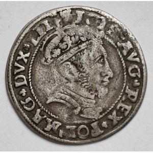 Sigismondo II Augusto, moneta lituana a piede 1546, Vilnius
