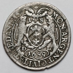 Giovanni II Casimiro, Ort Gdansk 1659 DL
