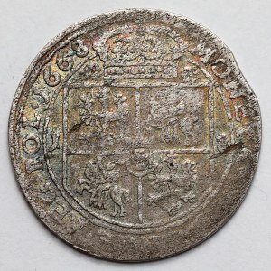 John II Casimir, Ort Krakow 1668 - Slepowron