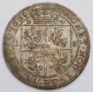 Jan II Kazimierz, Ort Kraków 1668 - Ślepowron - b.ładny