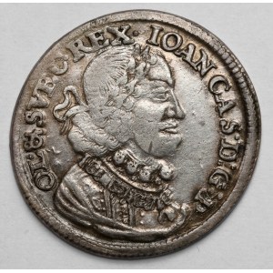 Jan II Kazimierz, Ort Bydgoszcz 1651 - tarcza zaokrąglona