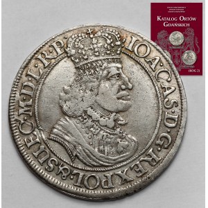 Jan II Kazimierz, Ort Gdańsk 1651 - ilustrowany - b.rzadki