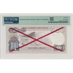 Turkey, SPECIMEN 100 Lirasi 1970 (ND 1972)