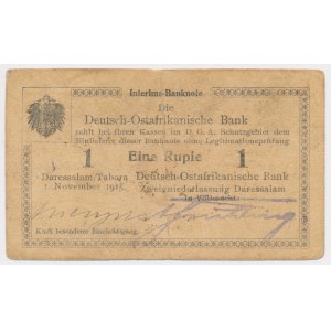 Germany DOA, 1 rupee 1915