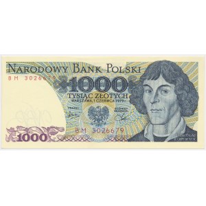 1000 zloty 1979 - BM