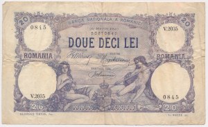 Rumänien, 20 Lei 1920