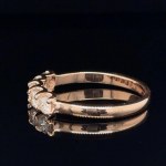3.29 GR WHITE GOLD RING WITH DIAMOND AND BRILLIANT - RNG31201