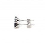 14K WHITE GOLD EARRINGS 1.21 GR WITH DIAMONDS FOR 1.46 - ER31103