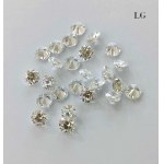 50 LAB GROWN DIAMONDS F VS2 1.9-1.99MM - 1.51 TOTAL CARATS - BRILLIANT -
