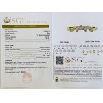 1.99GR YELLOW GOLD RING WITH DIAMONDS - A3600