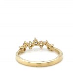 1.99GR YELLOW GOLD RING WITH DIAMONDS - A3600