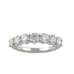 GOLD RING WITH LAB GROWN DIAMONDS - 439 LG