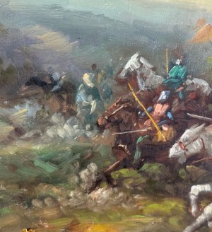 NIEZNANY PODPIS, scena polowania