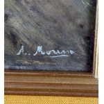 UNIDENTIFIED SIGNATURE, Street scene with figures