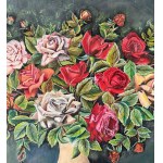 ANONIMO, Composition of flowers and a piano
