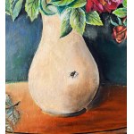 ANONIMO, Composition of flowers and a piano