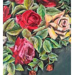 ANONIMO, Composition of flowers and a piano