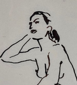 UNIDENTIFIED SIGNATURE, Nude Woman