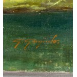 Giuseppe Gargiulo, Krajobraz z rzeką - Giuseppe Gargiulo