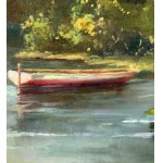 Giuseppe Gargiulo, Krajobraz z rzeką - Giuseppe Gargiulo
