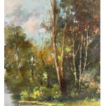 Giuseppe Gargiulo, Krajobraz z rzeką - Giuseppe Gargiulo
