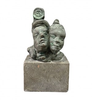 SCUOLA NAPOLETANA, The bust of two characters
