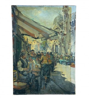 Giovanni Pane, neapolitański rynek - Giovanni Pane