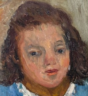 UNIDENTIFIED SIGNATURE, Portrait of a Girl