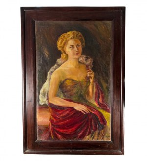 UNIDENTIFIED SIGNATURE, Portrait of a Woman