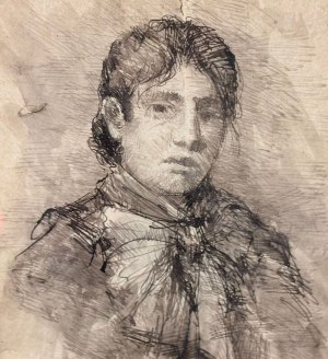 UNIDENTIFIED SIGNATURE, Portrait of a woman