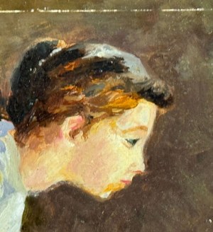 ANONIMO, Young person at a fountain