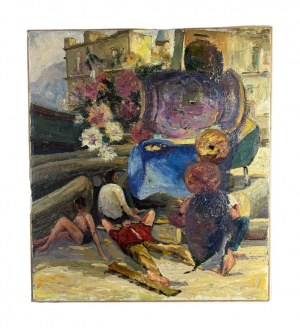 ANONIMO, Figures by the seaside