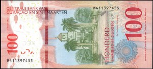 Curacao. 100 guldenů 2025 Nová emise