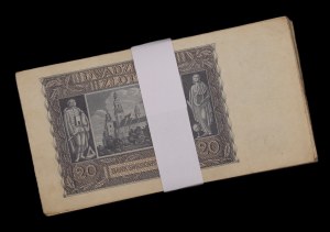 Poland. 1940 20 Zlotych 47 Pieces