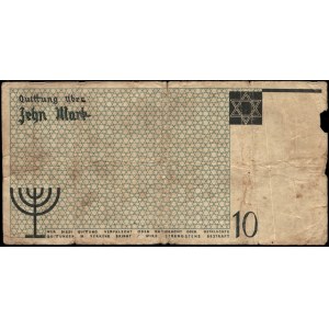 Poland. 1940 Lodz Ghetto 10 Marek No Watermark Numeral 1