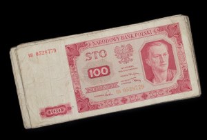 Poland. 1948 100 Zlotych 100 Pieces