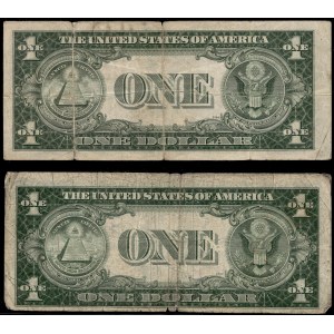 United States of America. 1 Dollar 1935 A Prefix IC & CC North Africa & Sicily Occupation 2 Pieces