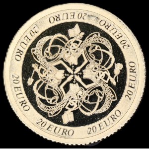 Ireland. 20 Euro 2007 European Culture Gold