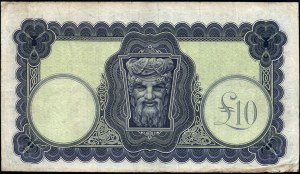 Irsko. Centrální banka 10 liber 1955