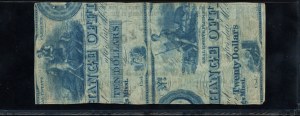 Spojené státy americké. Baton Rouge Louisiana 2 dolary 1862 Občanská válka