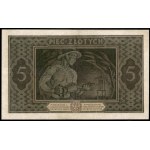 Poland. 1926 5 Zlotych Prefix D