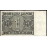 Poland. 1938 1 Zloty Prefix IL