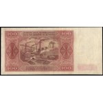 Poland. 1948 100 Zlotych Prefix E Rare