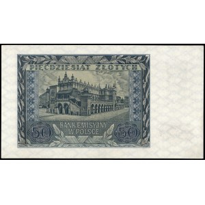 Poland. 1940 50 Zlotych Prefix A