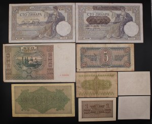 Monde. Type de guerre mondiale Notes des pays combattants 1918-1944 23 pièces