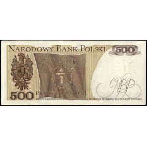 Poland. 1976 500 Zlotych Prefix AT