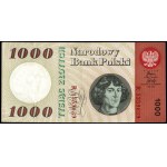 Poland. 1965 1000 Zlotych Prefix R